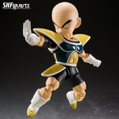 DRAGON BALL Z KRILLIN BATTLE ARMOR S.H. FIGUARTS ACTION FIGURE BANDAI