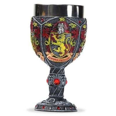 ENESCO HARRY POTTER GRYFFINDOR LOGO GOBLET RESIN