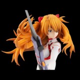 MEGAHOUSE EVANGELION 3.0 + 1.0 THRICE UPON A TIME ASUKA AND MARI GEM STATUE FIGURE