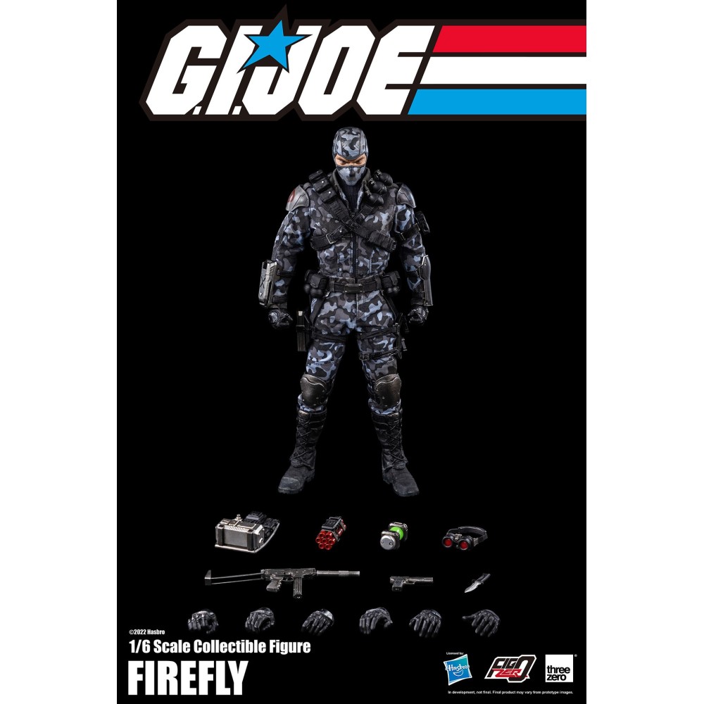 THREEZERO G.I. JOE FIREFLY 1/6 COLLECTIBLE ACTION FIGURE