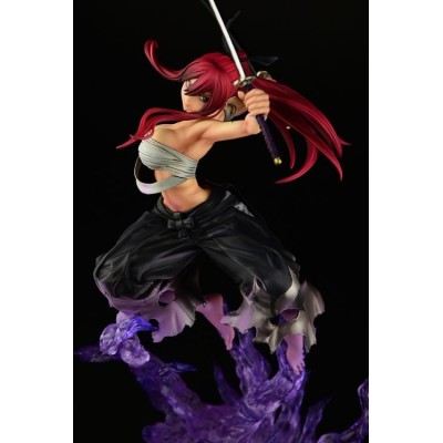 FAIRY TAIL ERZA SCARLETT SAMURAI VERSION SHIKKOKU FIGURE STATUA ORCA TOYS