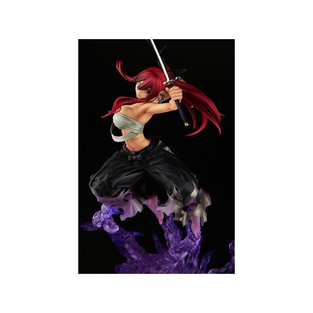 FAIRY TAIL ERZA SCARLETT SAMURAI VERSION SHIKKOKU FIGURE STATUA ORCA TOYS