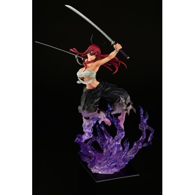 FAIRY TAIL ERZA SCARLETT SAMURAI VERSION SHIKKOKU FIGURE STATUA ORCA TOYS
