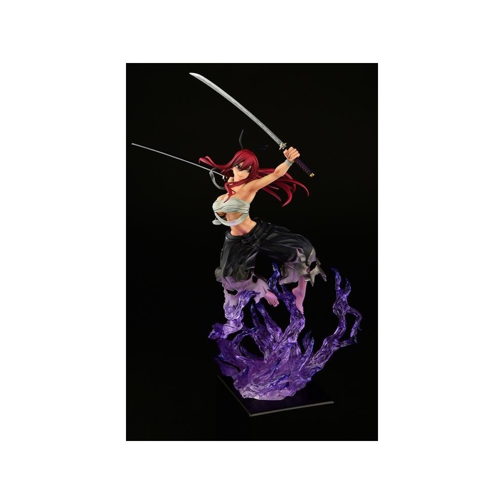FAIRY TAIL ERZA SCARLETT SAMURAI VERSION SHIKKOKU FIGURE STATUA ORCA TOYS