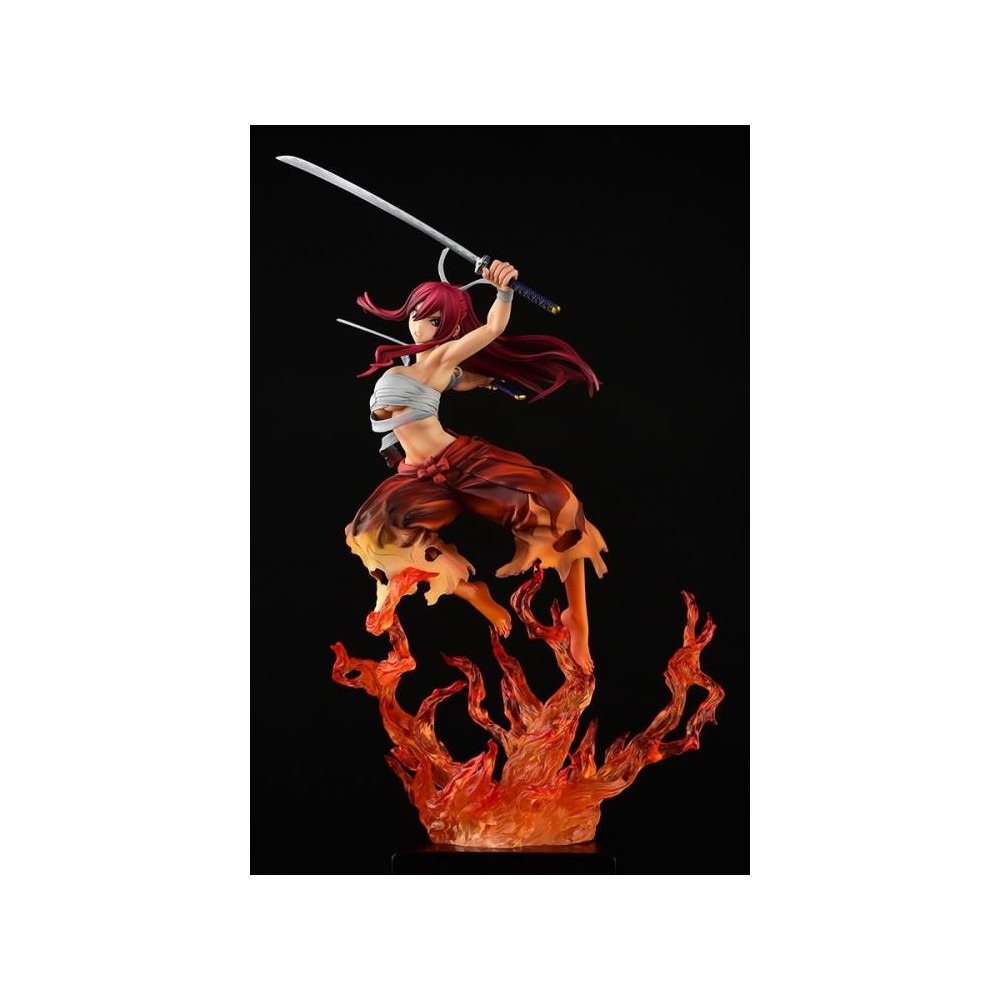 FAIRY TAIL ERZA SCARLETT SAMURAI VERSION KURENAI FIGURE STATUA ORCA TOYS