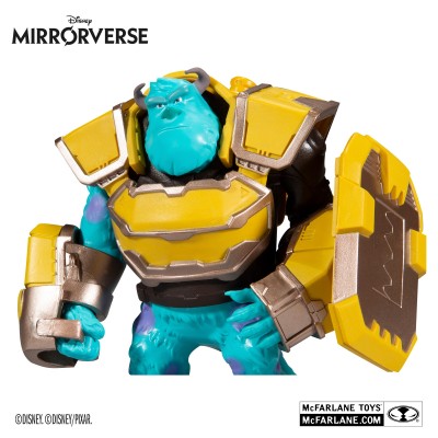 MC FARLANE DISNEY MIRRORVERSE SULLEY ACTION FIGURE