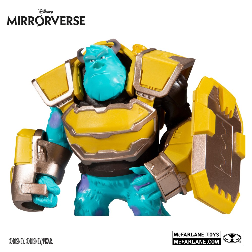 MC FARLANE DISNEY MIRRORVERSE SULLEY ACTION FIGURE