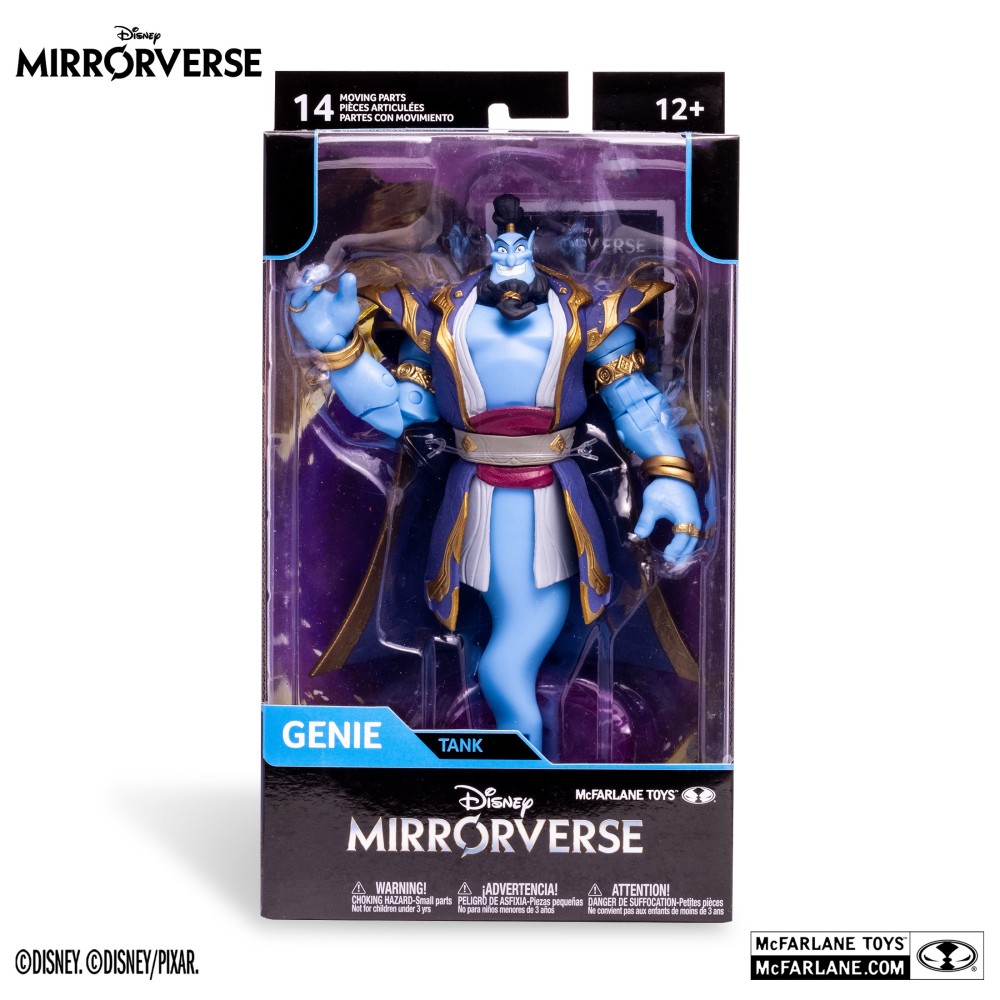 DISNEY MIRRORVERSE GENIE ACTION FIGURE MC FARLANE