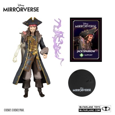 MC FARLANE DISNEY MIRRORVERSE JACK SPARROW ACTION FIGURE