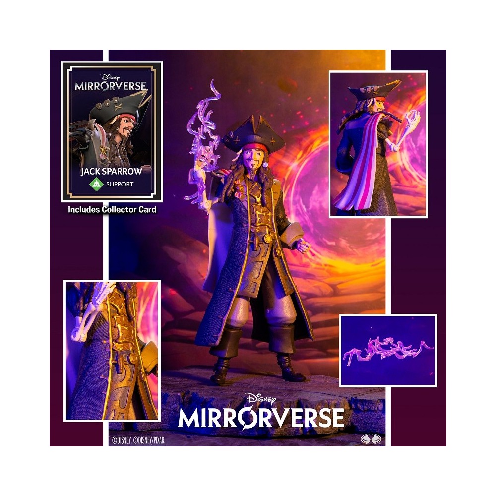 MC FARLANE DISNEY MIRRORVERSE JACK SPARROW ACTION FIGURE