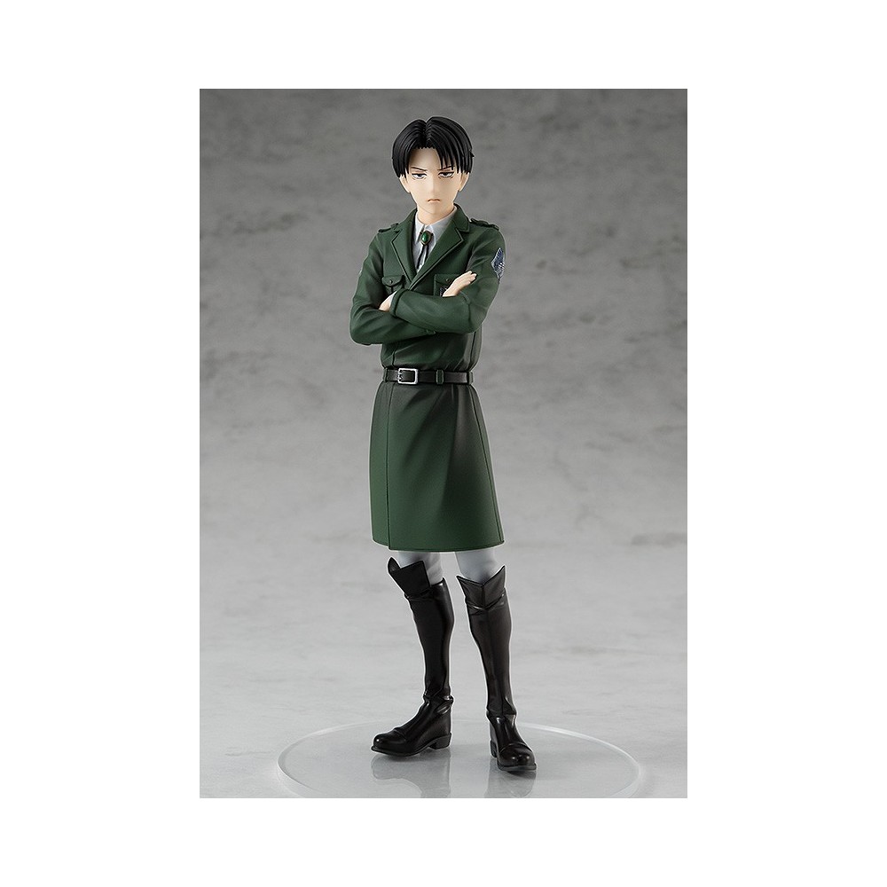 GOOD SMILE COMPANY ATTACK ON TITANS LEVI ACKERMAN POP UP PARADE STATUE FIGURE
