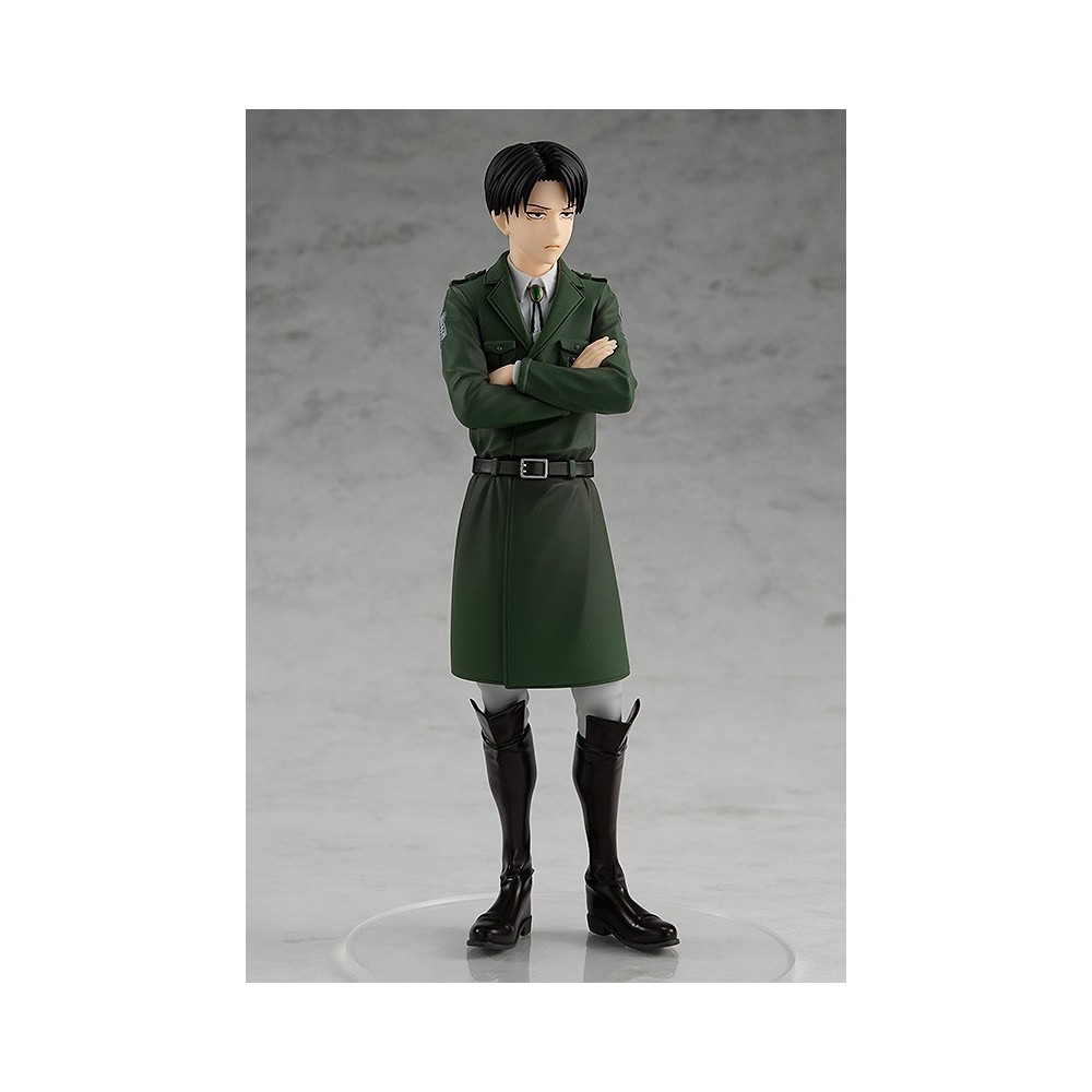 L'ATTACCO DEI GIGANTI LEVI ACKERMAN POP UP PARADE STATUA FIGURE GOOD SMILE COMPANY