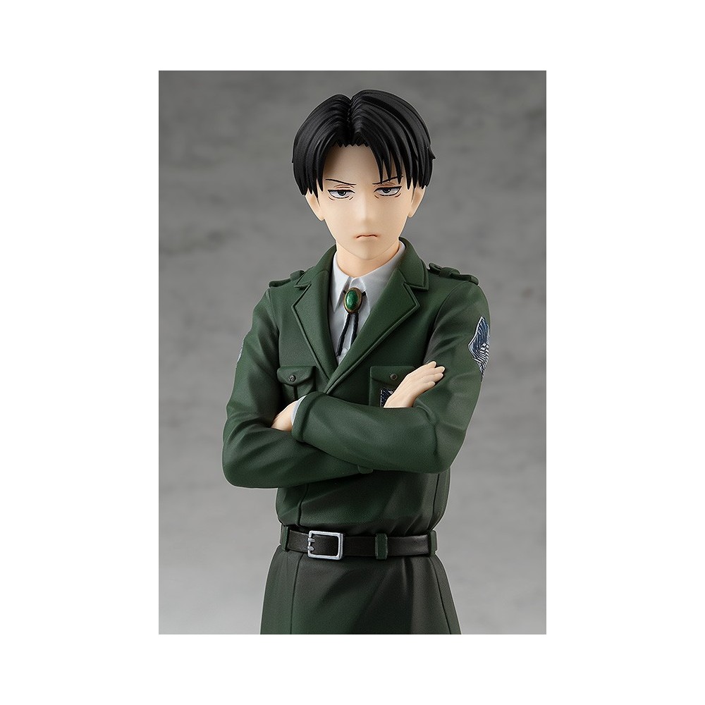 GOOD SMILE COMPANY ATTACK ON TITANS LEVI ACKERMAN POP UP PARADE STATUE FIGURE
