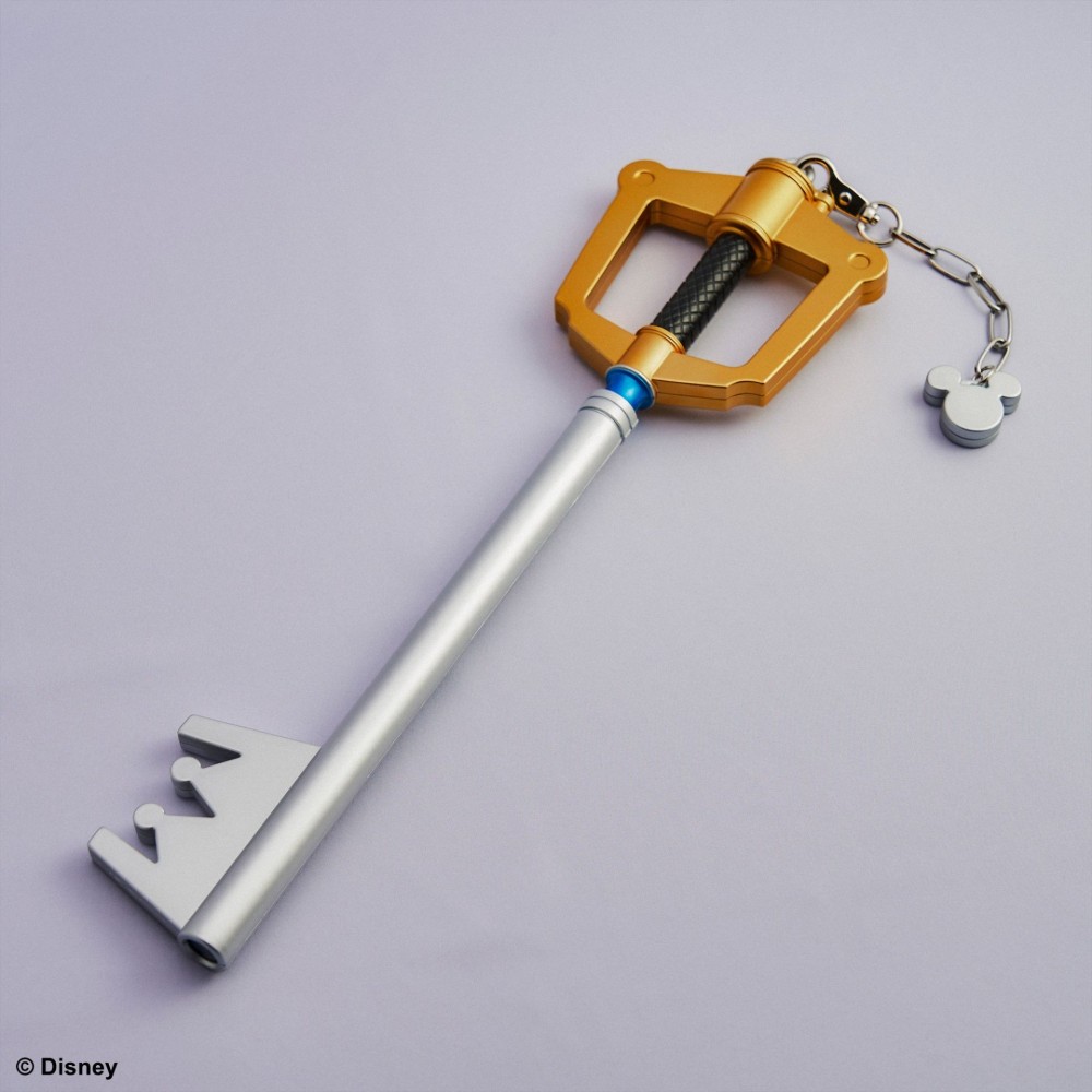 KINGDOM HEARTS LIGHT UP KEYBLADE REPLICA 35CM FIGURE SQUARE ENIX