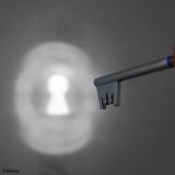 KINGDOM HEARTS LIGHT UP KEYBLADE REPLICA 35CM FIGURE SQUARE ENIX