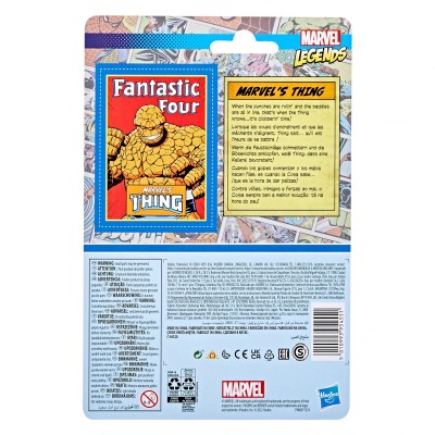 HASBRO MARVEL LEGENDS RETRO COLLECTION FANTASTIC FOUR THE THING ACTION FIGURE