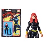MARVEL LEGENDS RETRO COLLECTION VEDOVA NERA BLACK WIDOW ACTION FIGURE HASBRO