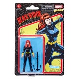 HASBRO MARVEL LEGENDS RETRO COLLECTION BLACK WIDOW ACTION FIGURE