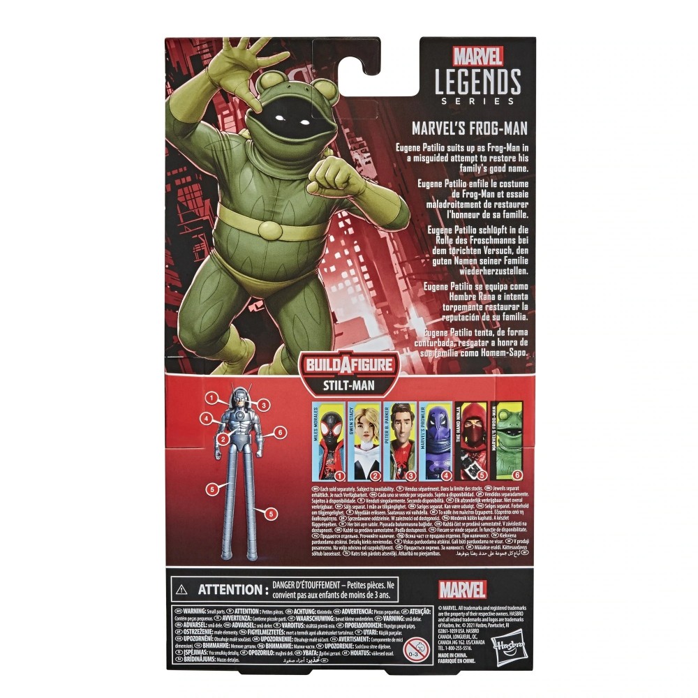 MARVEL LEGENDS BAF STILT-MAN FROG-MAN ACTION FIGURE HASBRO