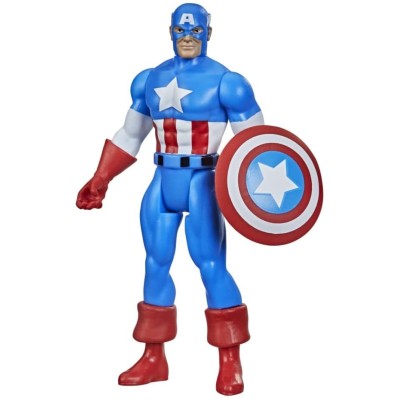 MARVEL LEGENDS RETRO COLLECTION CAPTAIN AMERICA ACTION FIGURE HASBRO