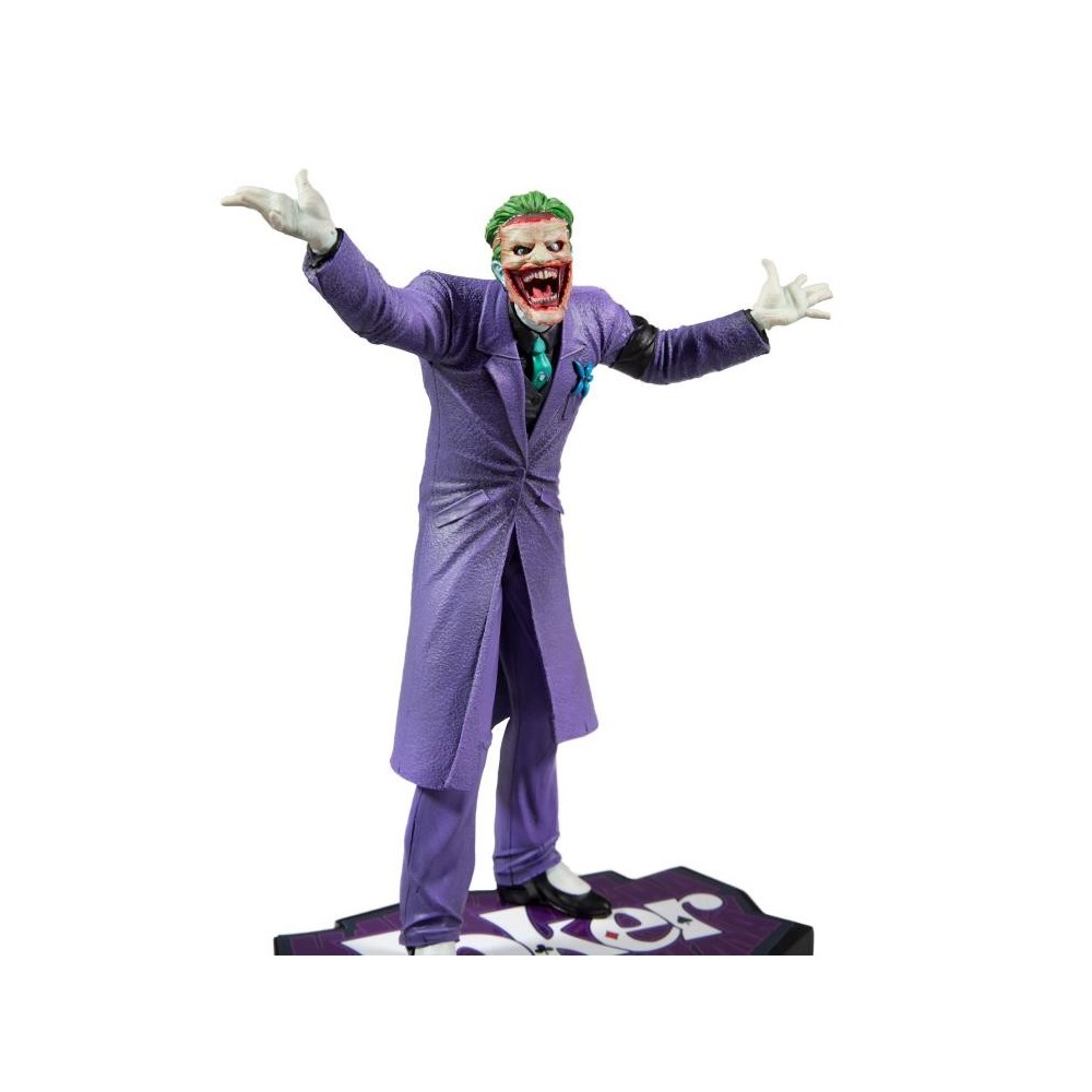 THE JOKER PURPLE CRAZE GREG CAPULLO STATUA FIGURE MC FARLANE