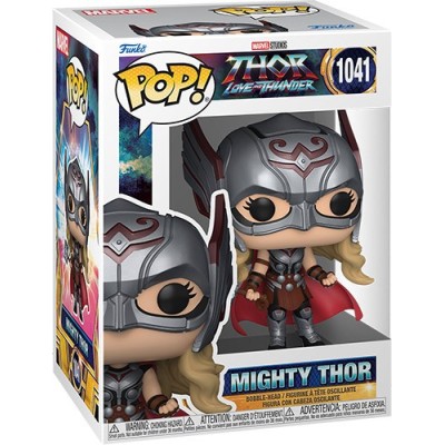 FUNKO FUNKO POP! THOR LOVE AND THUNDER MIGHTY THOR BOBBLE HEAD FIGURE