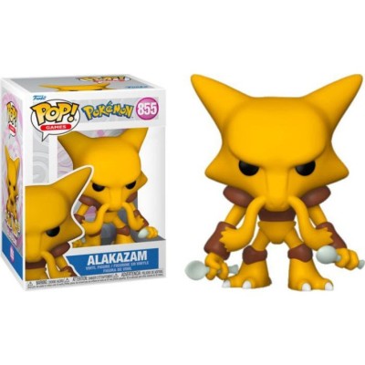 FUNKO POP! POKEMON 855 ALAKAZAM BOBBLE HEAD FIGURE FUNKO