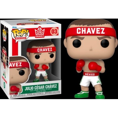 FUNKO POP! BOXING JULIO CESAR CHAVEZ BOBBLE HEAD FIGURE FUNKO