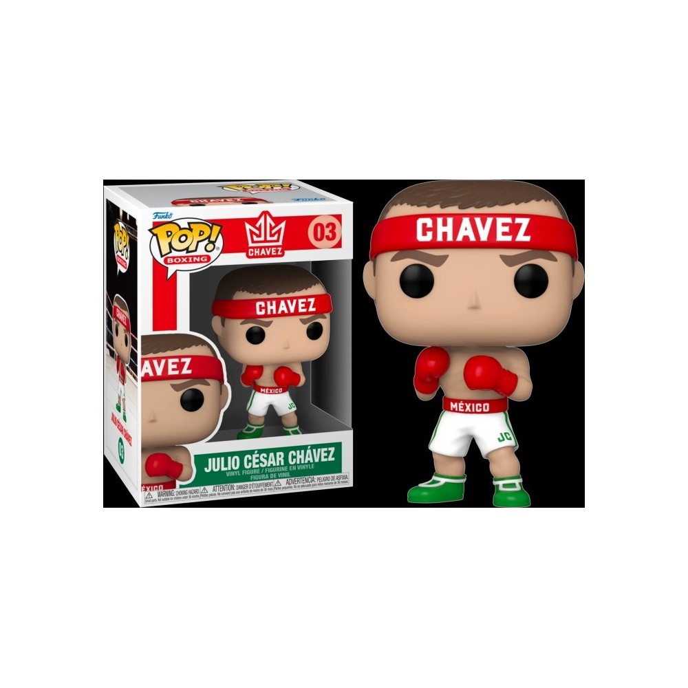 FUNKO FUNKO POP! BOXING JULIO CESAR CHAVEZ BOBBLE HEAD FIGURE