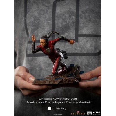 IRON STUDIOS THE ETERNALS MAKKARI BDS ART SCALE 1/10 STATUE FIGURE