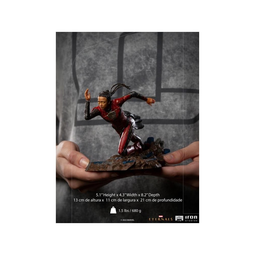 IRON STUDIOS THE ETERNALS MAKKARI BDS ART SCALE 1/10 STATUE FIGURE