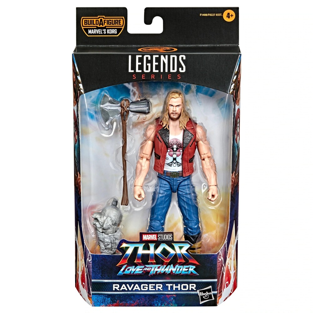 HASBRO MARVEL LEGENDS THOR LOVE AND THUNDER RAVAGER THOR ACTION FIGURE