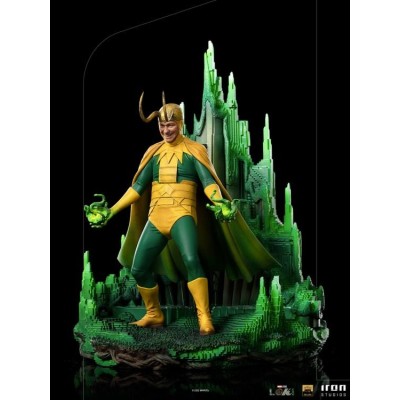 MARVEL CLASSIC LOKI VARIANT DELUXE BDS ART SCALE 1/10 STATUA FIGURE IRON STUDIOS