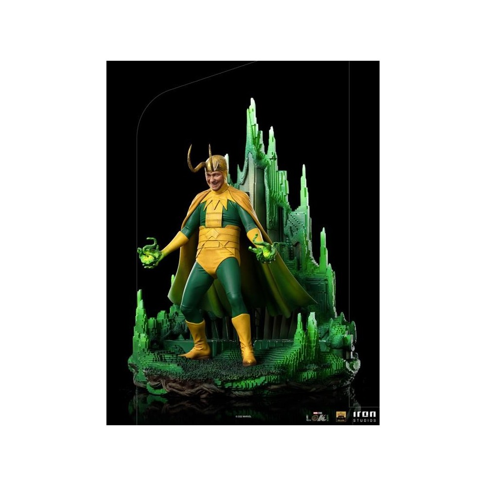 MARVEL CLASSIC LOKI VARIANT DELUXE BDS ART SCALE 1/10 STATUA FIGURE IRON STUDIOS
