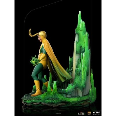 MARVEL CLASSIC LOKI VARIANT DELUXE BDS ART SCALE 1/10 STATUA FIGURE IRON STUDIOS