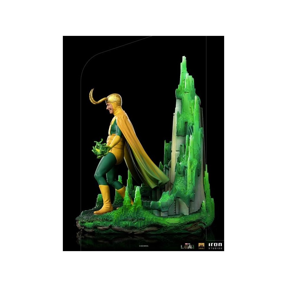 IRON STUDIOS MARVEL CLASSIC LOKI VARIANT DELUXE BDS ART SCALE 1/10 STATUE FIGURE