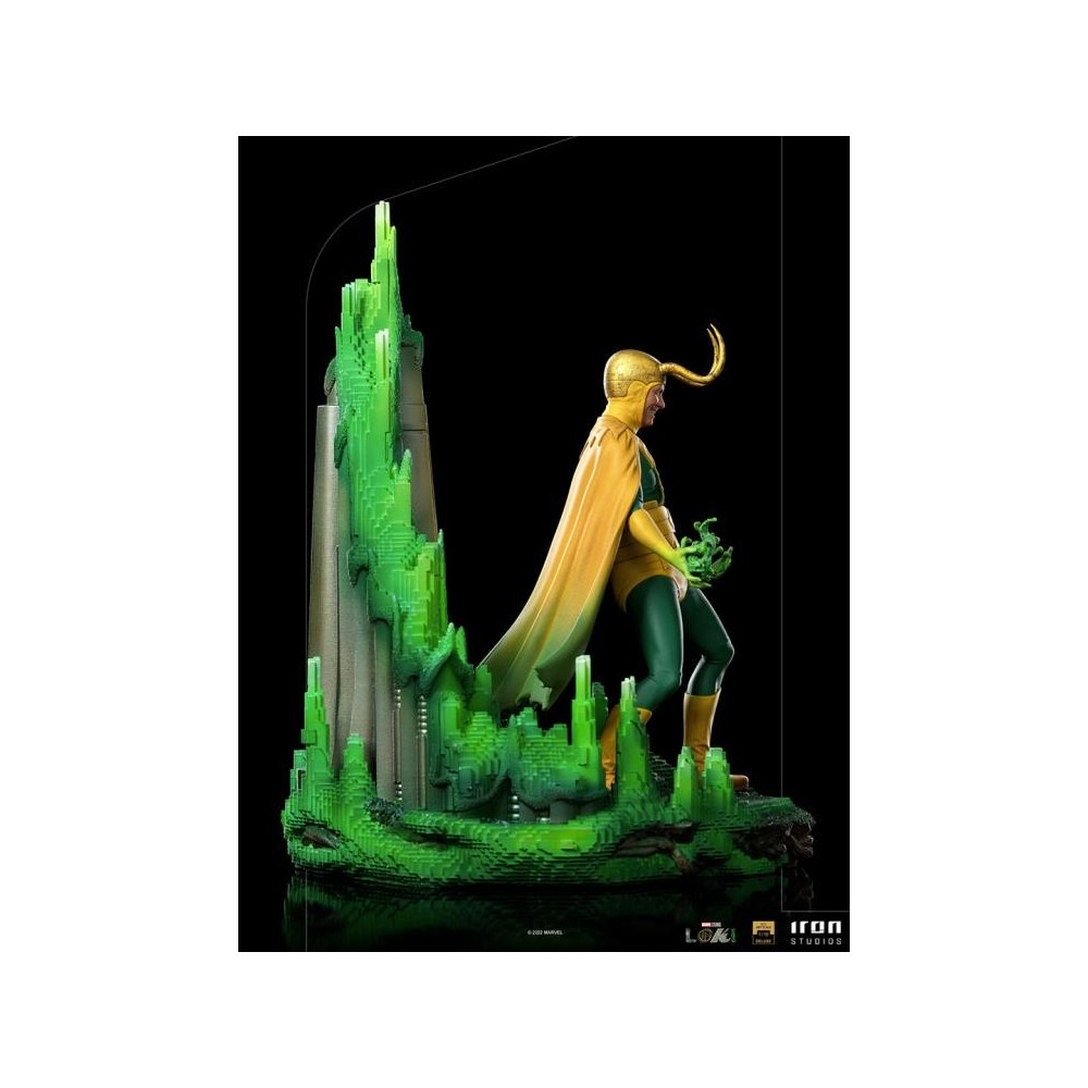 MARVEL CLASSIC LOKI VARIANT DELUXE BDS ART SCALE 1/10 STATUA FIGURE IRON STUDIOS