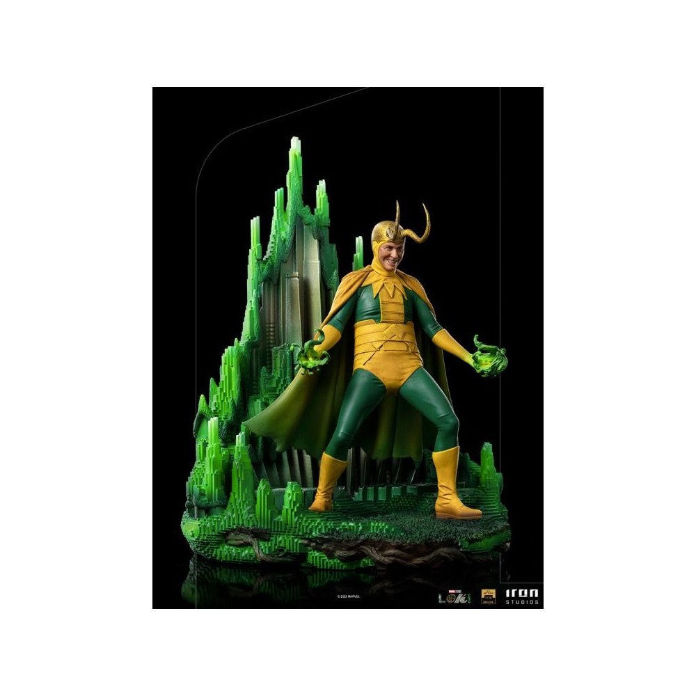 MARVEL CLASSIC LOKI VARIANT DELUXE BDS ART SCALE 1/10 STATUA FIGURE IRON STUDIOS