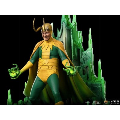 MARVEL CLASSIC LOKI VARIANT DELUXE BDS ART SCALE 1/10 STATUA FIGURE IRON STUDIOS