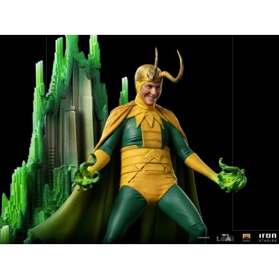 IRON STUDIOS MARVEL CLASSIC LOKI VARIANT DELUXE BDS ART SCALE 1/10 STATUE FIGURE