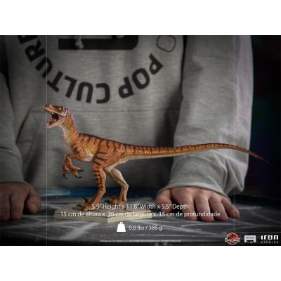 IRON STUDIOS JURASSIC PARK THE LOST WORLD VELOCIRAPTOR ART SCALE 1/10 STATUE FIGURE