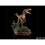 IRON STUDIOS JURASSIC PARK THE LOST WORLD VELOCIRAPTOR ART SCALE DELUXE 1/10 STATUE FIGURE