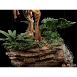 IRON STUDIOS JURASSIC PARK THE LOST WORLD VELOCIRAPTOR ART SCALE DELUXE 1/10 STATUE FIGURE