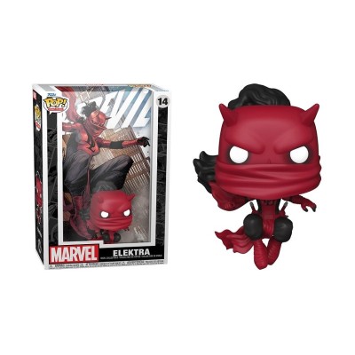 FUNKO FUNKO POP! COMICS COVER DAREDEVIL ELEKTRA BOBBLE HEAD FIGURE
