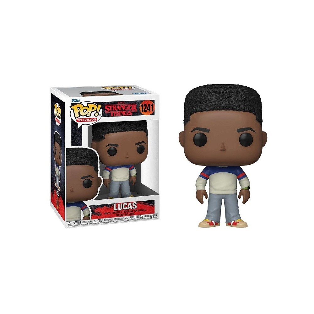 FUNKO FUNKO POP! STRANGER THINGS SEASON 4 LUCAS BOBBLE HEAD KNOCKER FIGURE