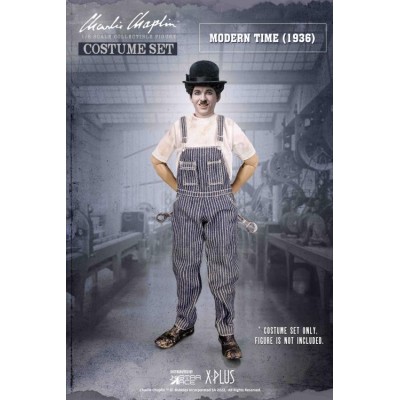 STAR ACE CHARLIE CHAPLIN MODERN TIME COSTUME SET