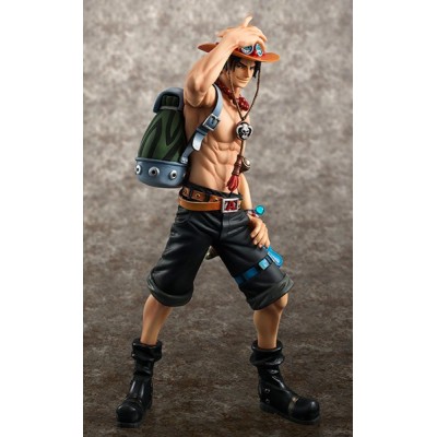 MEGAHOUSE ONE PIECE P.O.P. NEODX PORTGAS D. ACE STATUE FIGURE