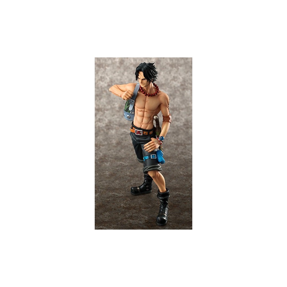 MEGAHOUSE ONE PIECE P.O.P. NEODX PORTGAS D. ACE STATUE FIGURE