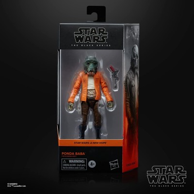 HASBRO STAR WARS A NEW HOPE THE BLACK SERIES PONDA BABA ACTION FIGURE