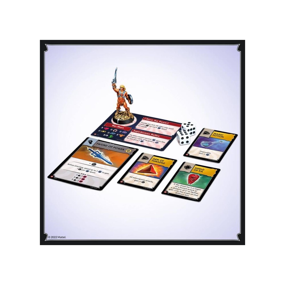 MASTERS OF THE UNIVERSE BATTLEGROUND STARTER SET GIOCO DA TAVOLO INGLESE ARCHON STUDIO